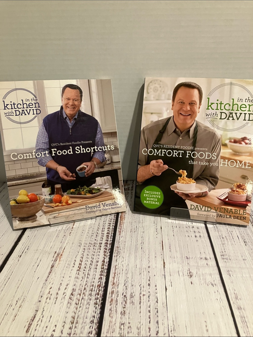 In The Kitchen With David Comfort Foods Cookbook Set